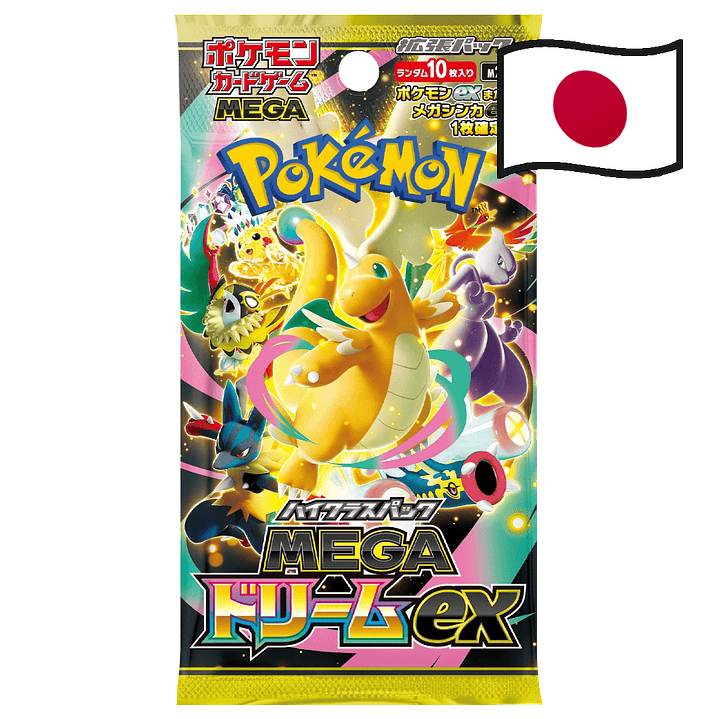 Mega Dream Ex Booster Pack *Japonês* 1