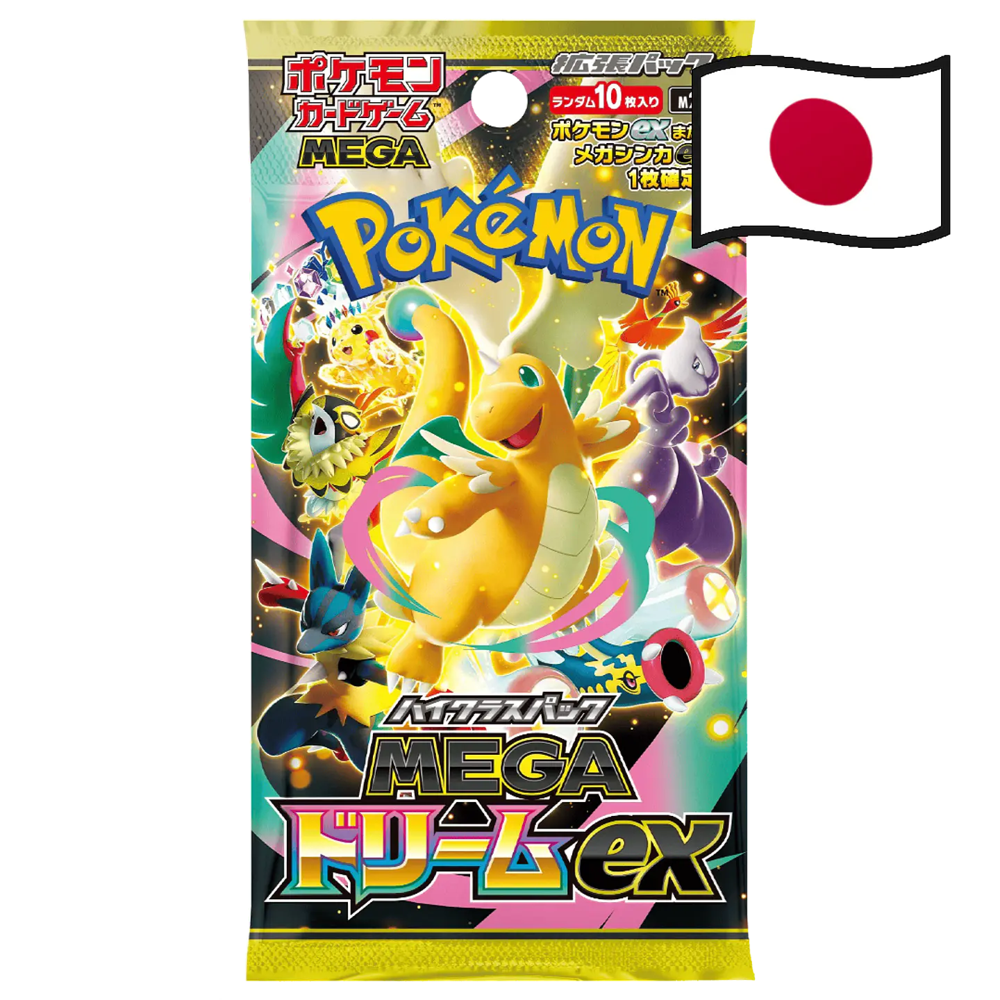Mega Dream Ex Booster Pack *Japonês* 1