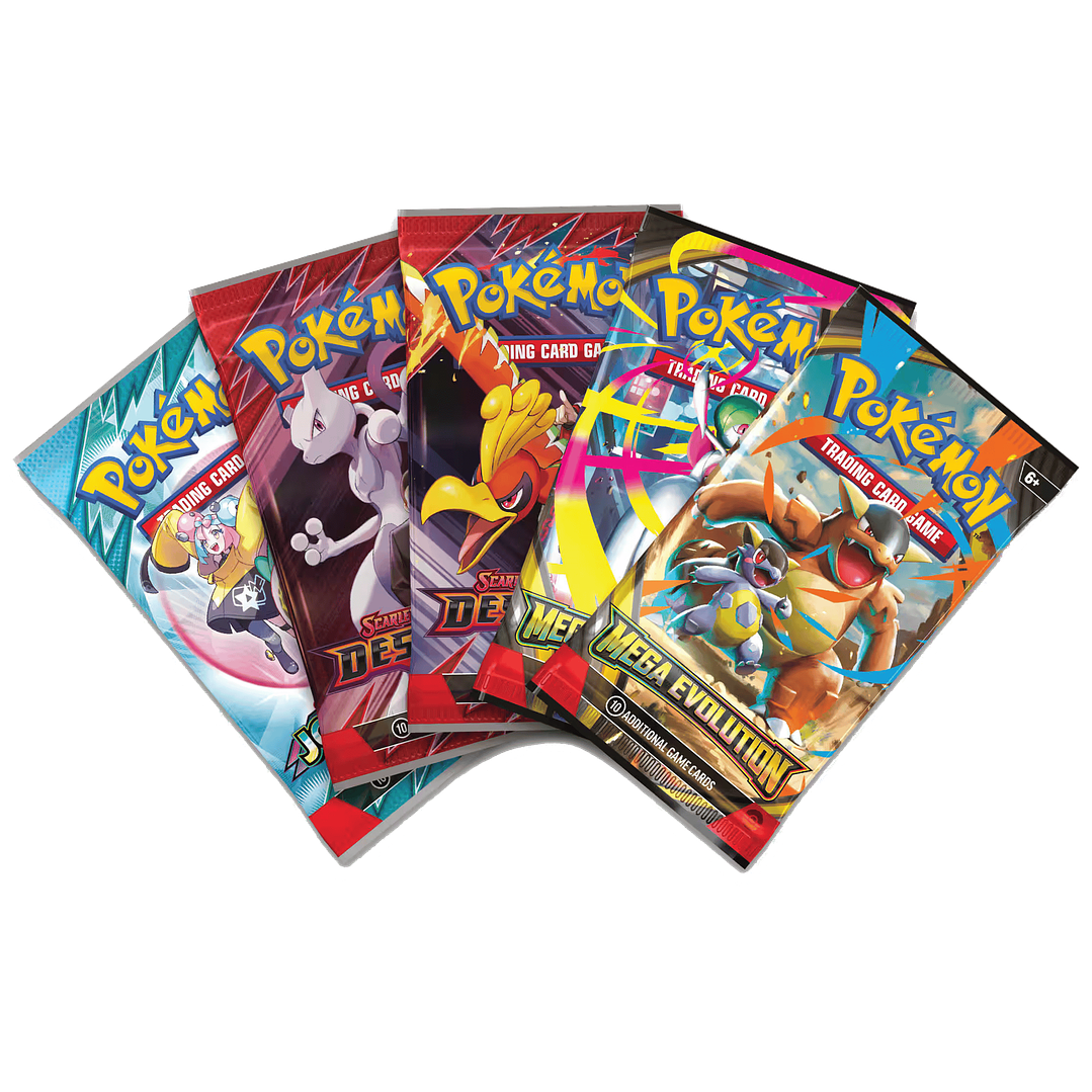 Mega Lucario Ex Figure Collection (5 Boosters) 3