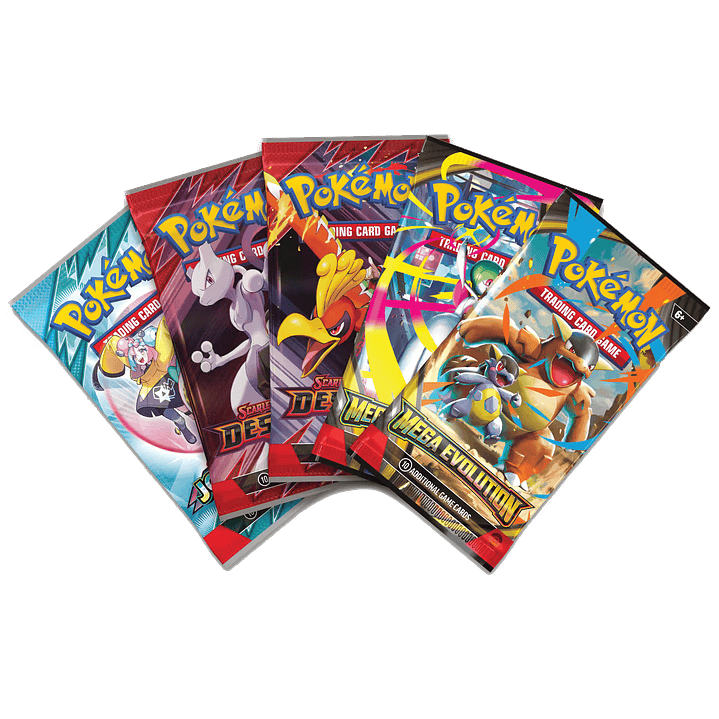 Mega Lucario Ex Figure Collection (5 Boosters) 3