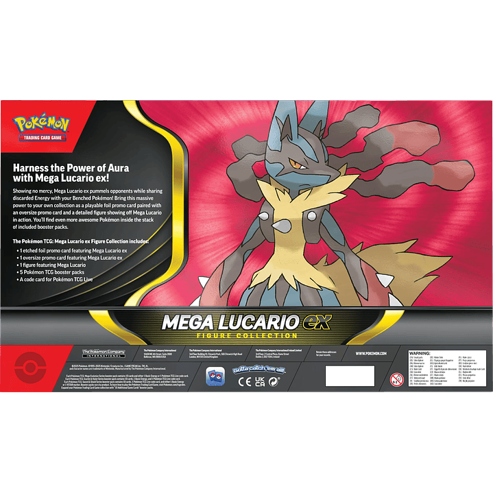 Mega Lucario Ex Figure Collection (5 Boosters) 6