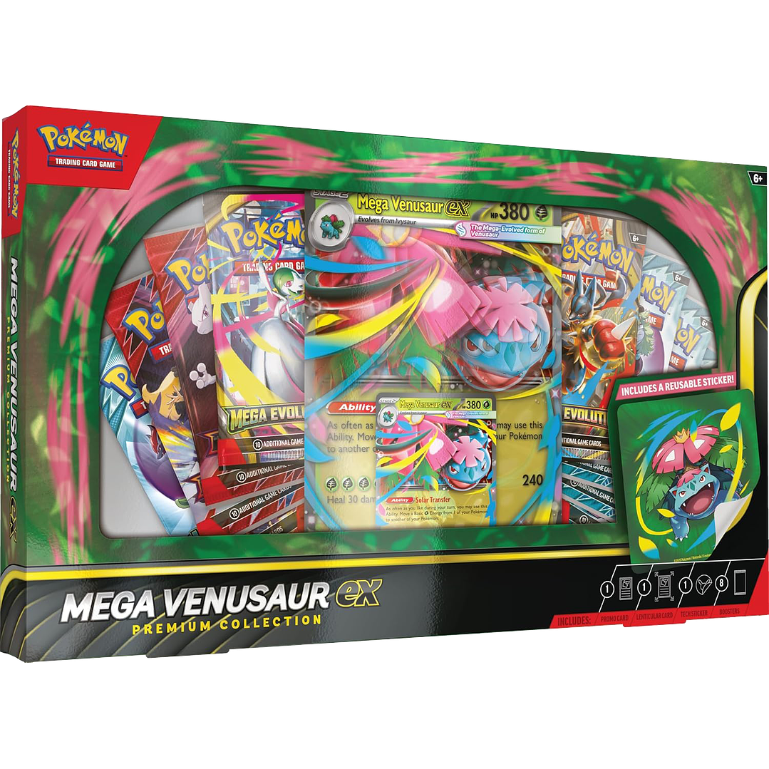 Mega Venusaur ex - Premium Collection (8 Boosters) 1