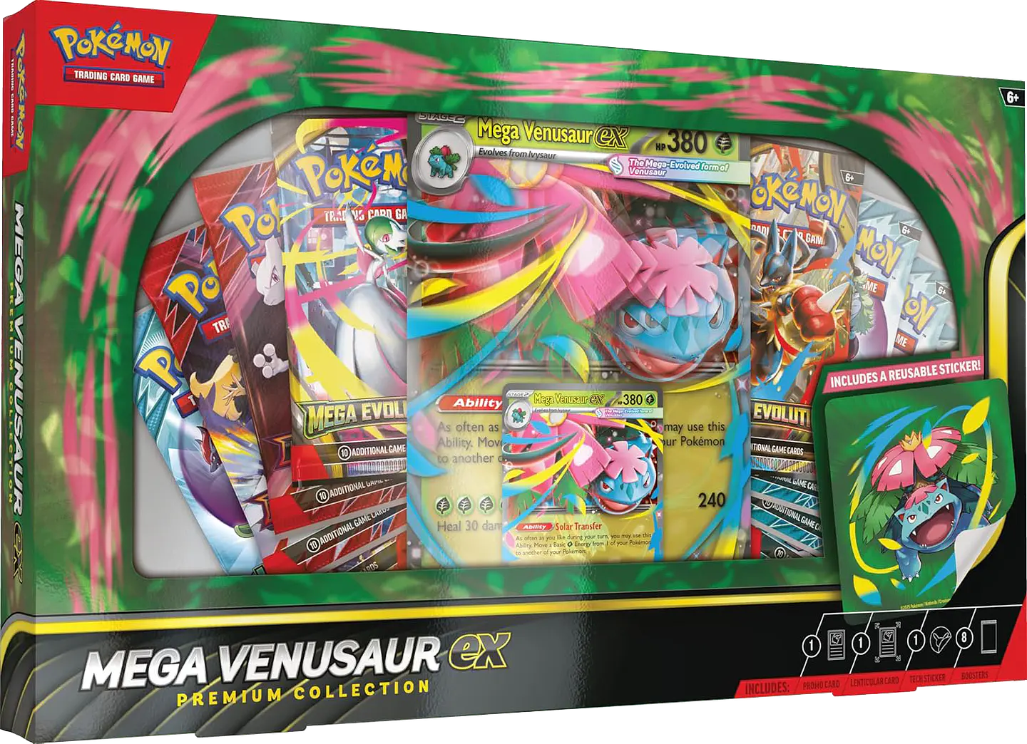 Mega Venusaur ex - Premium Collection (8 Boosters) 1