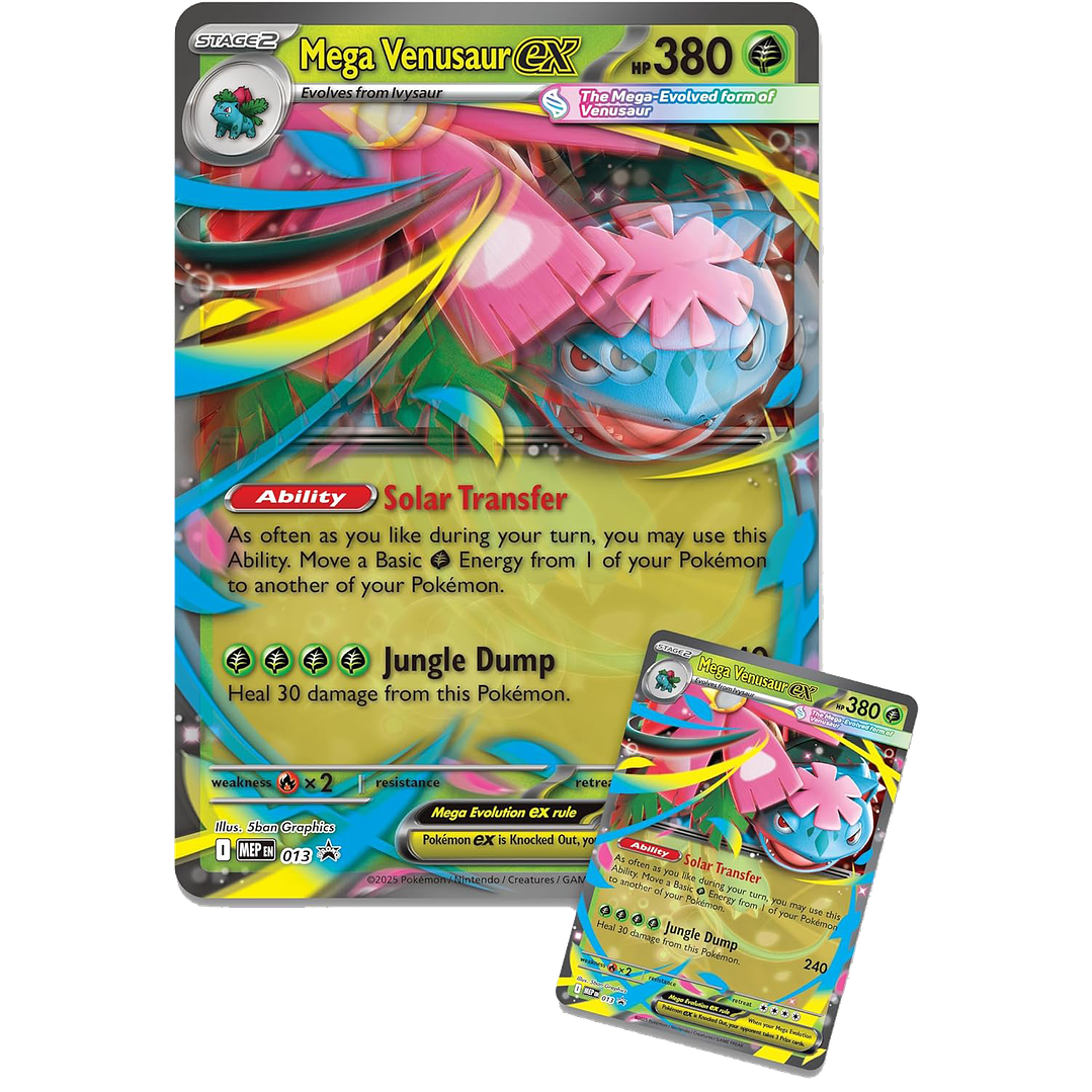 Mega Venusaur ex - Premium Collection (8 Boosters) 2