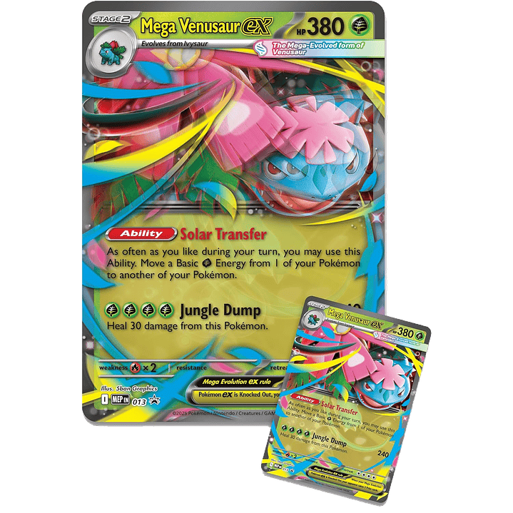Mega Venusaur ex - Premium Collection (8 Boosters) 2