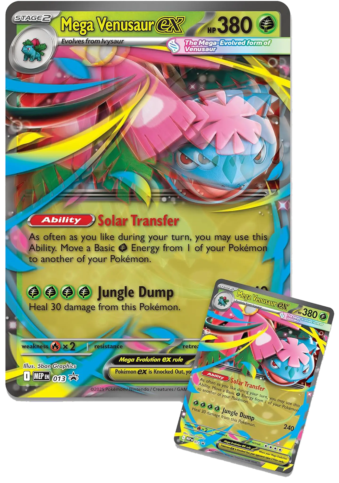 Mega Venusaur ex - Premium Collection (8 Boosters) 2
