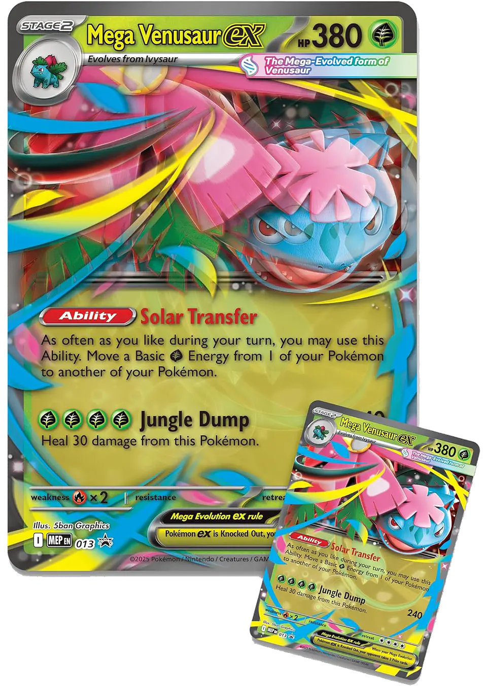 Mega Venusaur ex - Premium Collection (8 Boosters) 2