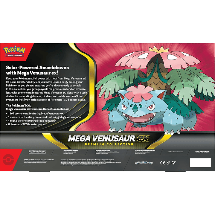Mega Venusaur ex - Premium Collection (8 Boosters) 5
