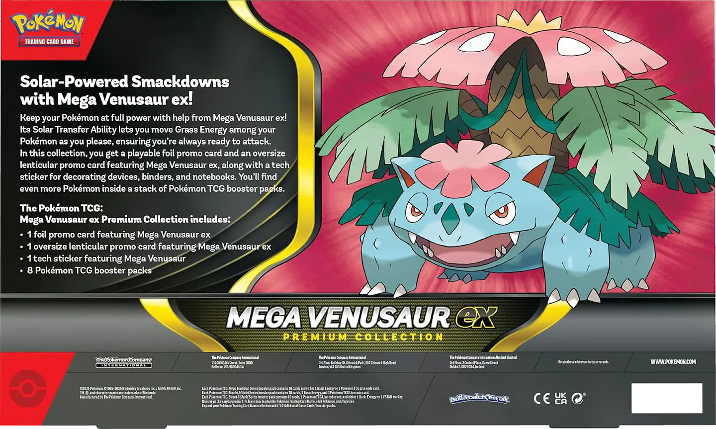 Mega Venusaur ex - Premium Collection (8 Boosters) 5