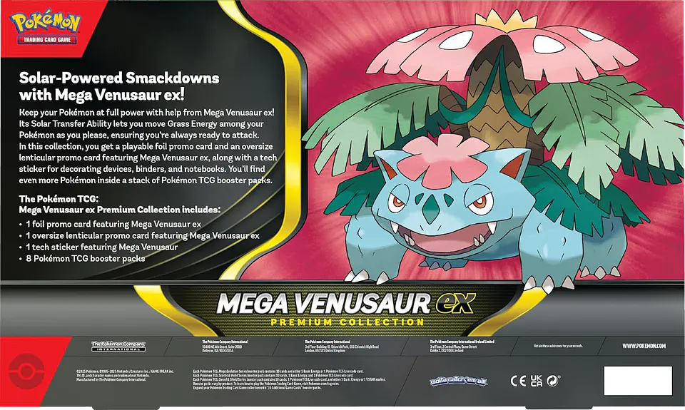 Mega Venusaur ex - Premium Collection (8 Boosters) 5