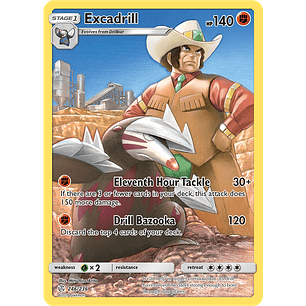 Excadrill 246/236 - Cosmic Eclipse Illustration Rare (NM)