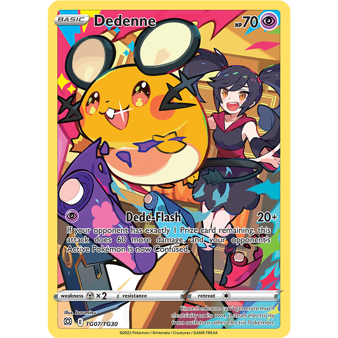 Dedenne TG07-30 - Brilliant Stars Trainer Gallery (NM) 1