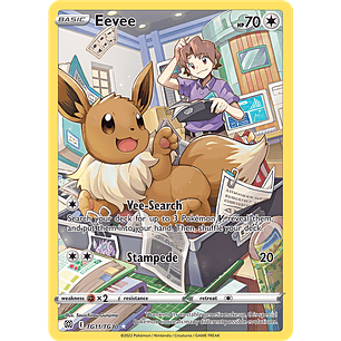 Eevee TG11-30 - Brilliant Stars Trainer Gallery (NM)