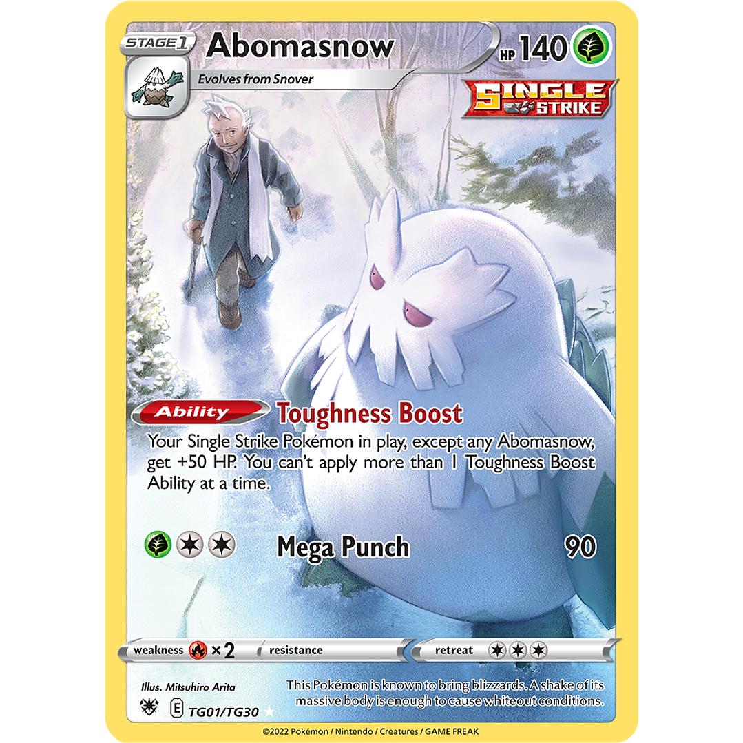 Abomasnow TG01/30 - Astral Radiance Trainer Gallery (NM) 1