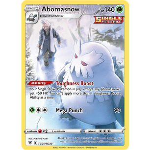 Abomasnow TG01/30 - Astral Radiance Trainer Gallery (NM)