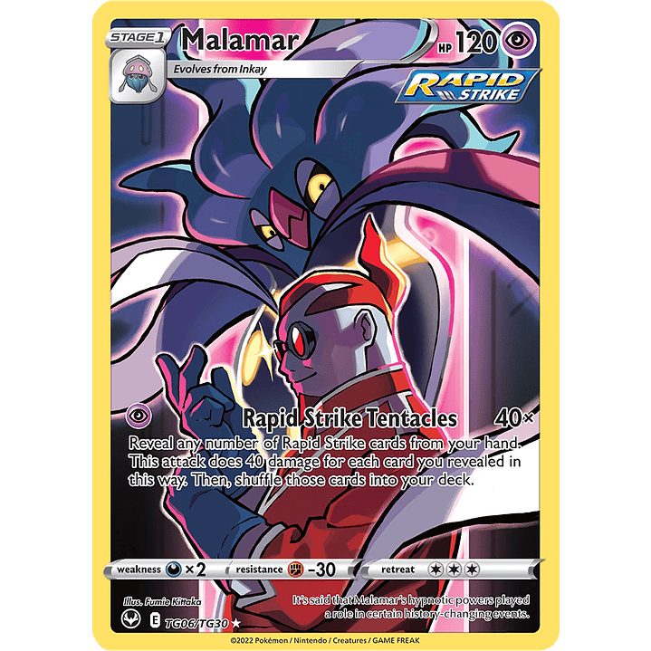 Malamar TG06/30 - Silver Tempest Trainer Gallery (NM) 1