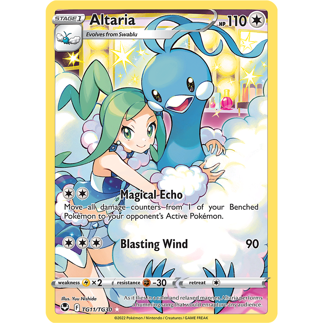 Altaria TG11/30 - Silver Tempest Trainer Gallery (NM) 1