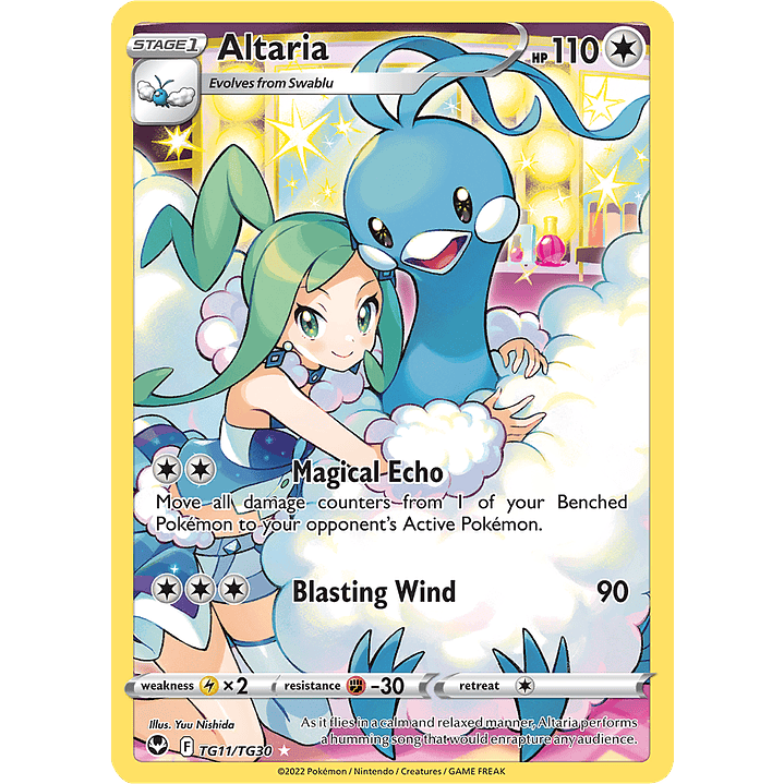 Altaria TG11/30 - Silver Tempest Trainer Gallery (NM) 1