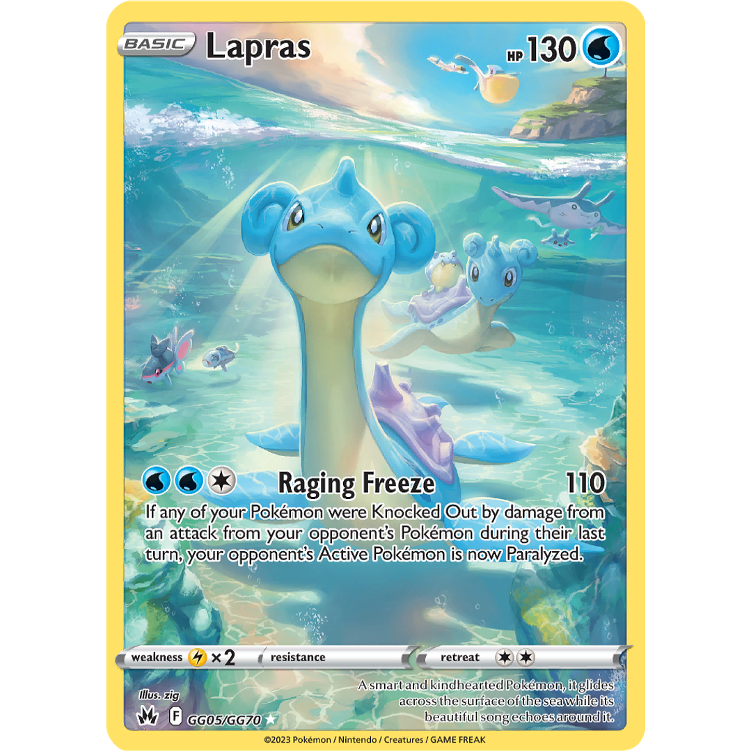 Lapras GG05/70 - Crown Zenith Galarian Gallery (NM) 1