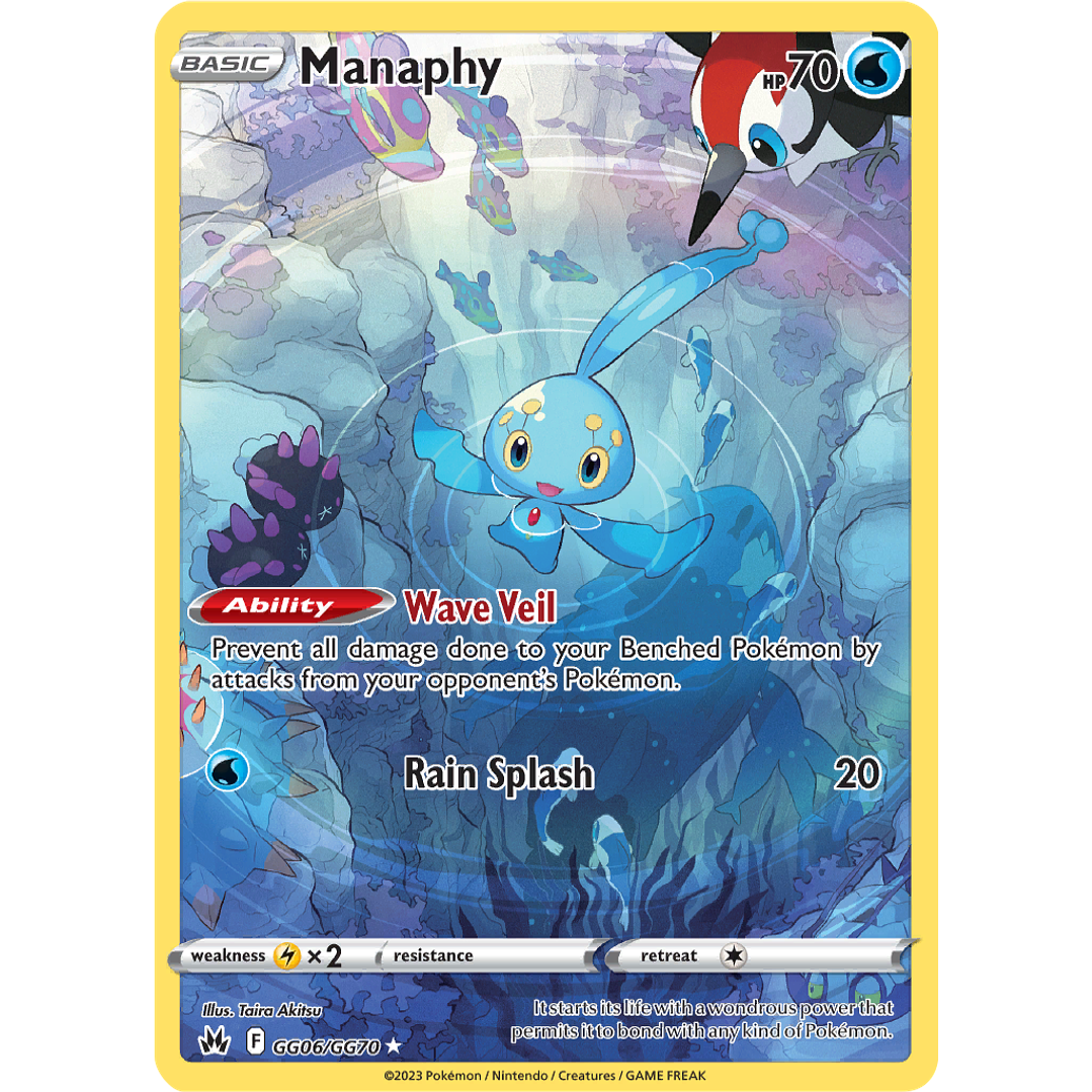 Manaphy GG06/70 - Crown Zenith Galarian Gallery (NM) 1