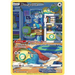 Dunsparce GG23/70 - Crown Zenith Galarian Gallery (NM)