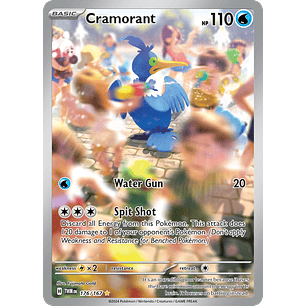 Cramorant - 176/167 - SV06 Twilight Masquerade Illustration Rare (NM)