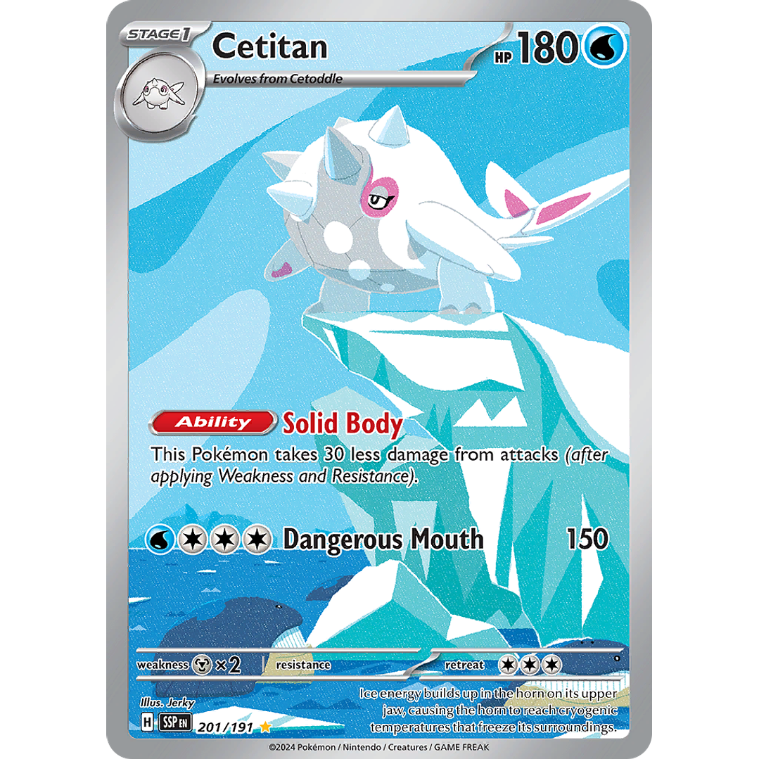 Cetitan 201/191 - SV08 Surging Sparks Illustration Rare (NM) 1