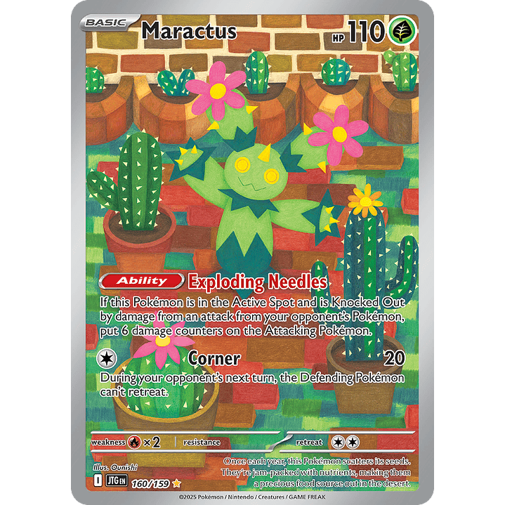 Maractus 160/159 - SV09 Journey Together Illustration Rare (NM) 1