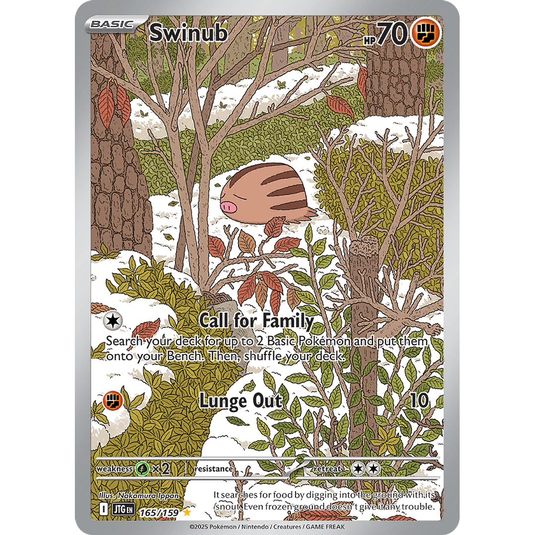 Swinub 165/159 - SV09 Journey Together Illustration Rare (NM) 1