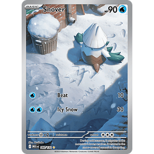 Snover 140/132 - ME01 Mega Evolution Illustration Rare (NM)