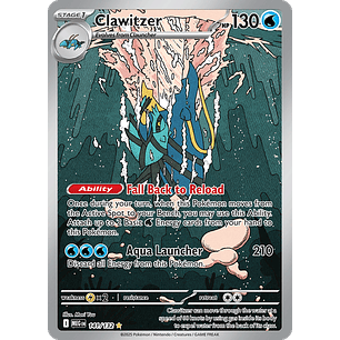 Clawitzer 141/132 - ME01 Mega Evolution Illustration Rare (NM)