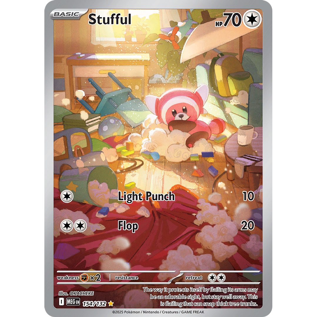 Stufful 154/132 - ME01 Mega Evolution Illustration Rare (NM) 1