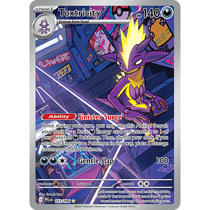 Toxtricity 103/094 - ME02 Phantasmal Flames Illustration Rare (NM)