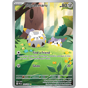 Togedemaru 104/094 - ME02 Phantasmal Flames Illustration Rare (NM)