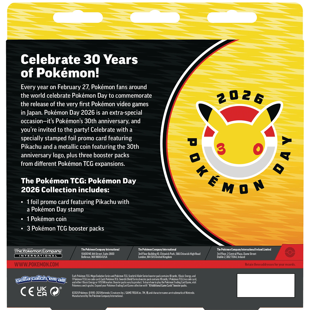 Pokémon Day 2026 Collection Blister (3 Boosters) 3