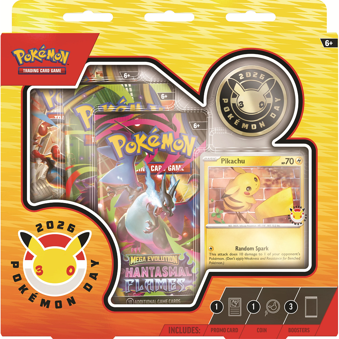 Pokémon Day 2026 Collection Blister (3 Boosters) 1