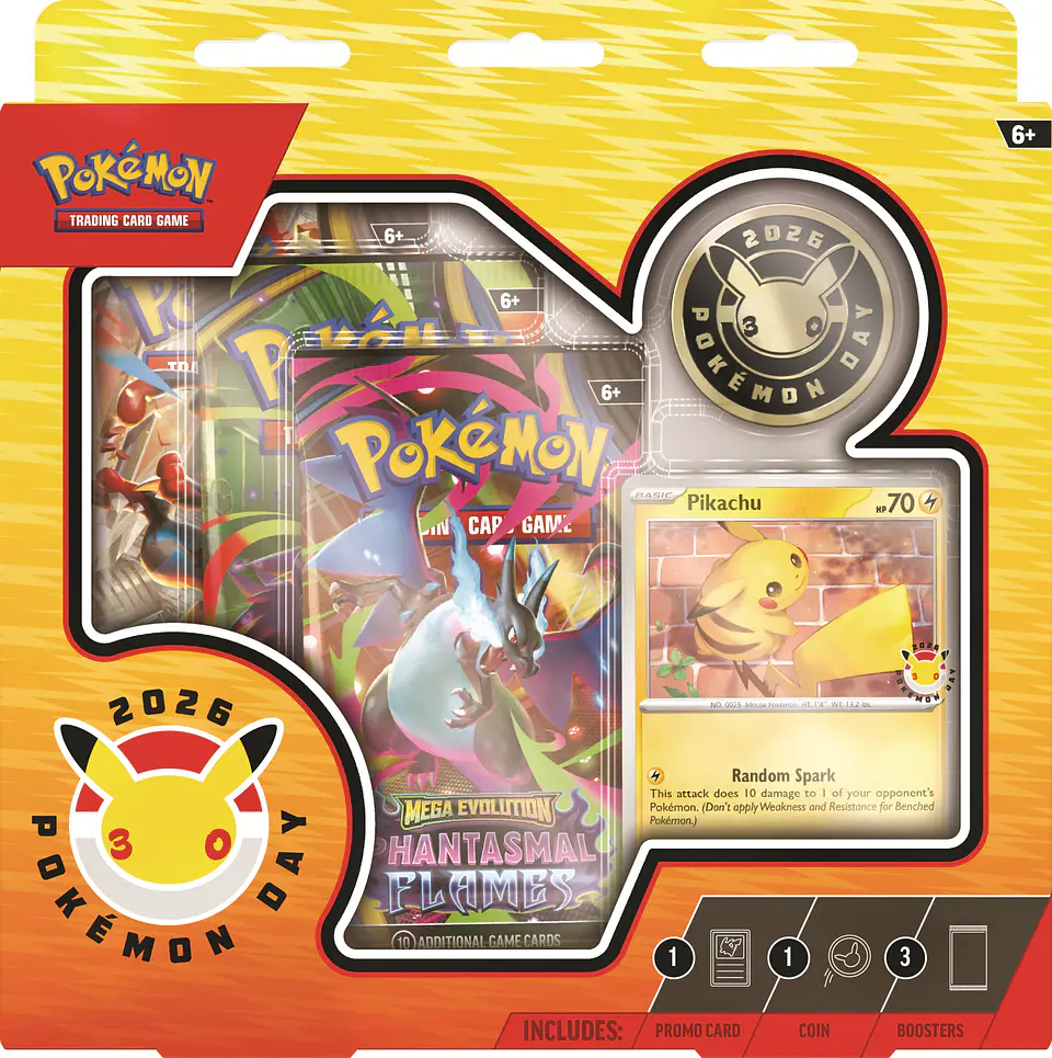 Pokémon Day 2026 Collection Blister (3 Boosters) 1