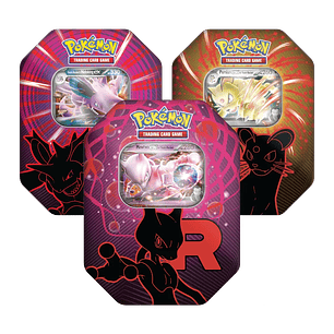 Team Rocket Collector's Tin (4 Boosters)