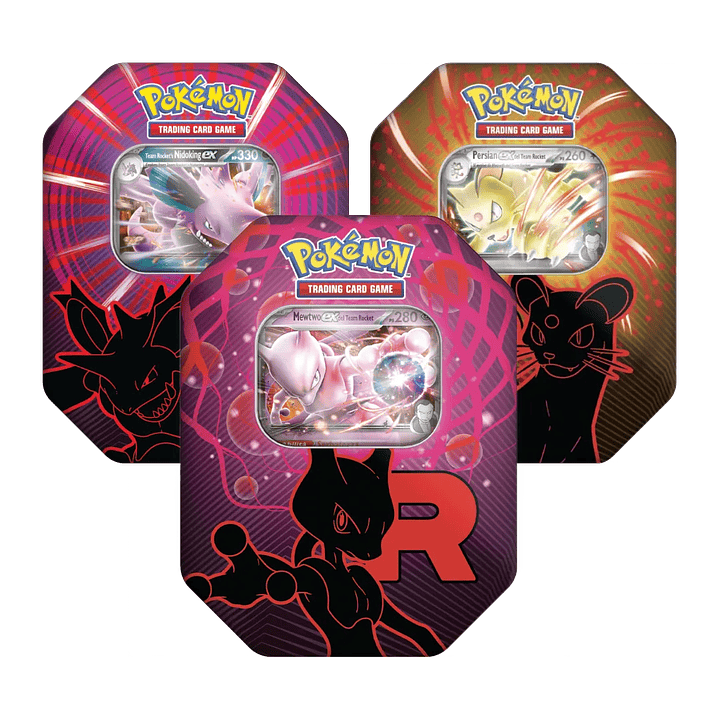 Team Rocket Collector's Tin (4 Boosters) 1