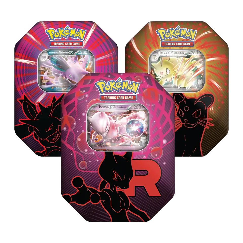 Team Rocket Collector's Tin (4 Boosters) 1