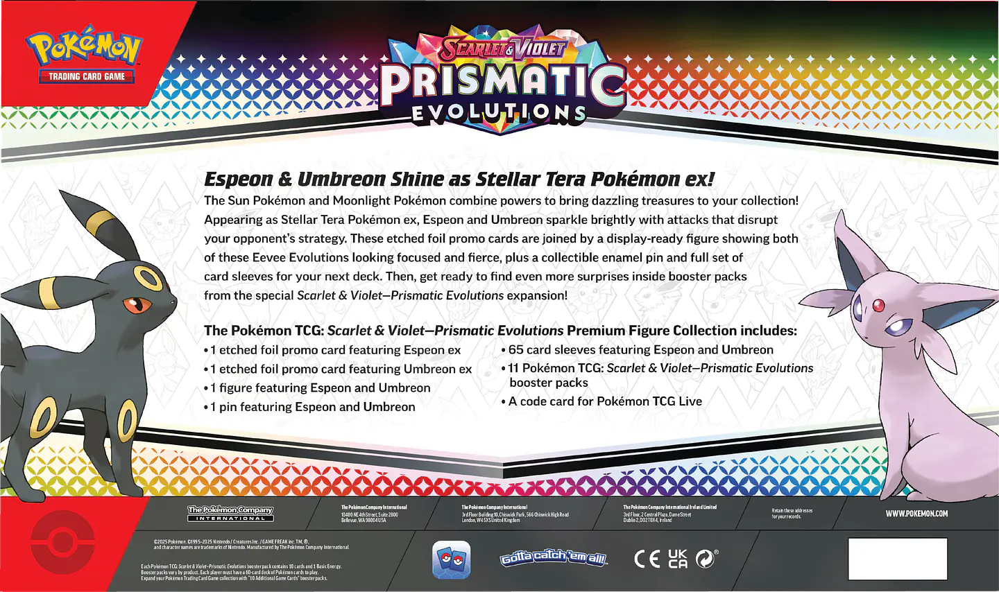 Prismatic Evolution Premium Figure Collection (11 Boosters) 4