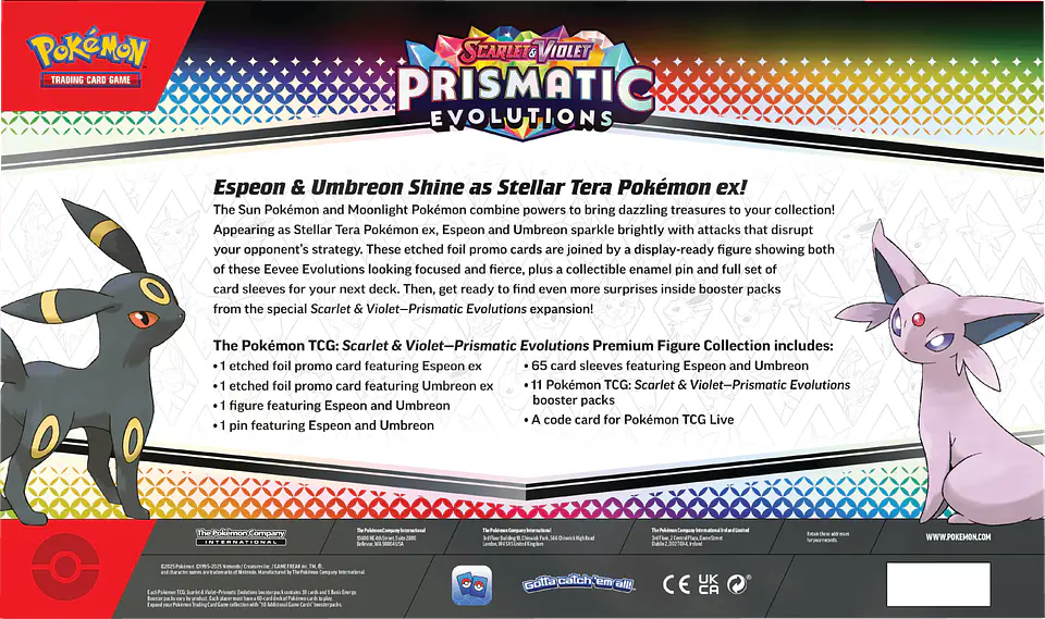 Prismatic Evolution Premium Figure Collection (11 Boosters) 4