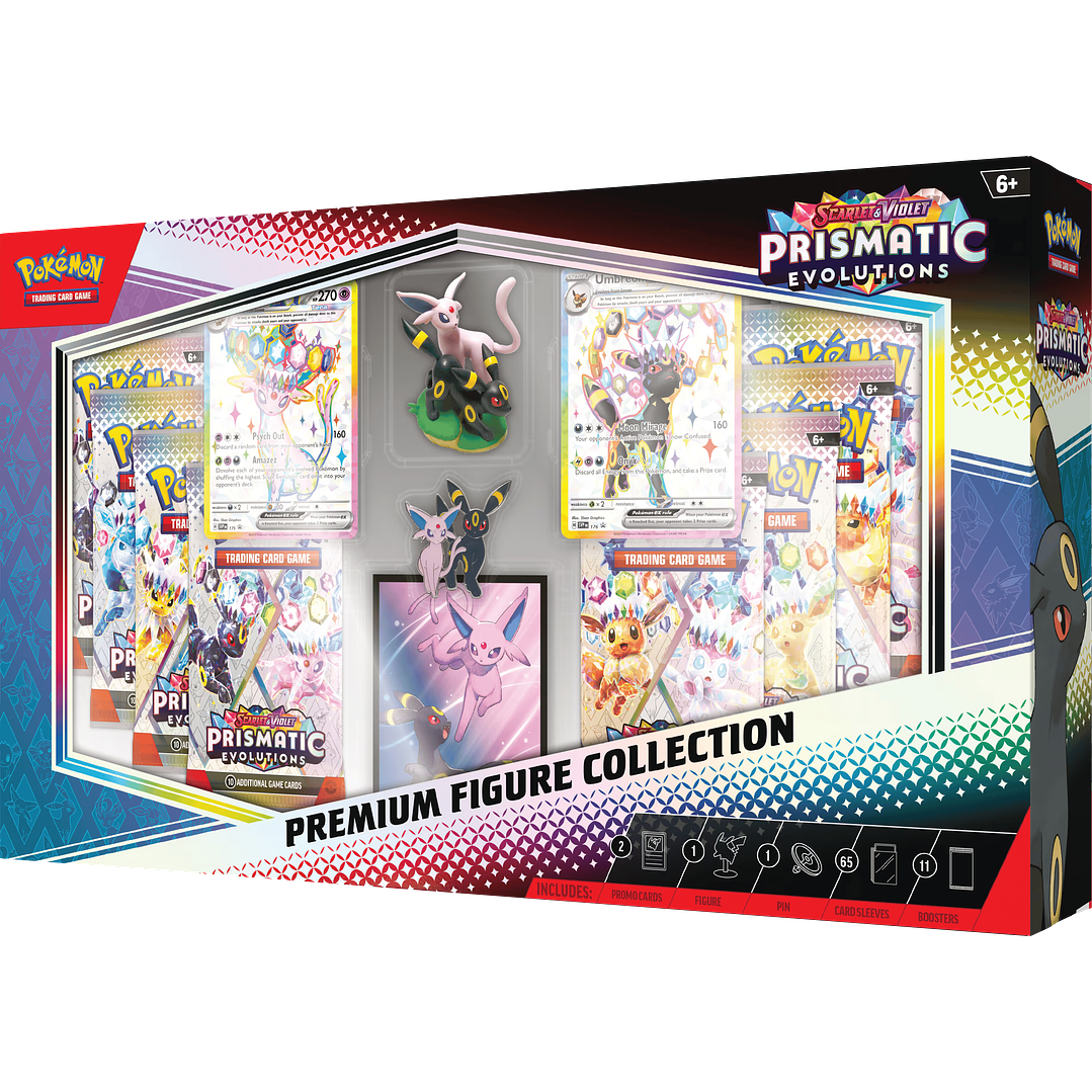 Prismatic Evolution Premium Figure Collection (11 Boosters) 1