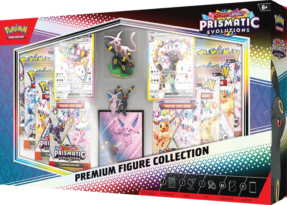 Prismatic Evolution Premium Figure Collection (11 Boosters) 1
