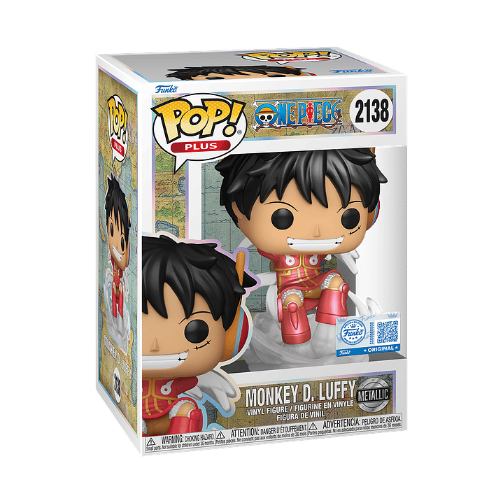 Luffy (Egghead Arc) #2166 - POP! Plus Metallic One Piece  2