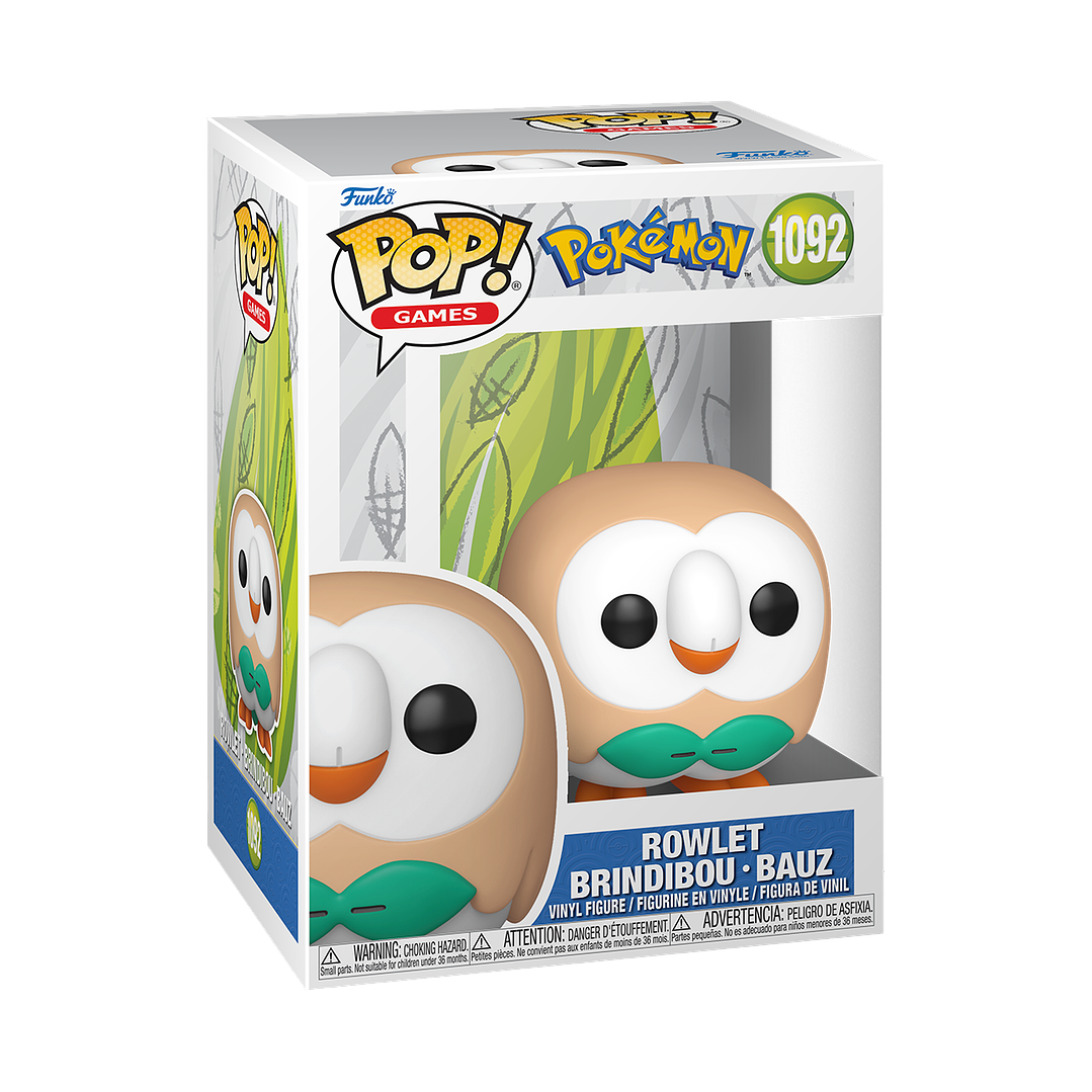 Rowlet #1092 - POP! Games Pokémon 2