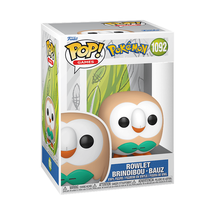 Rowlet #1092 - POP! Games Pokémon 2