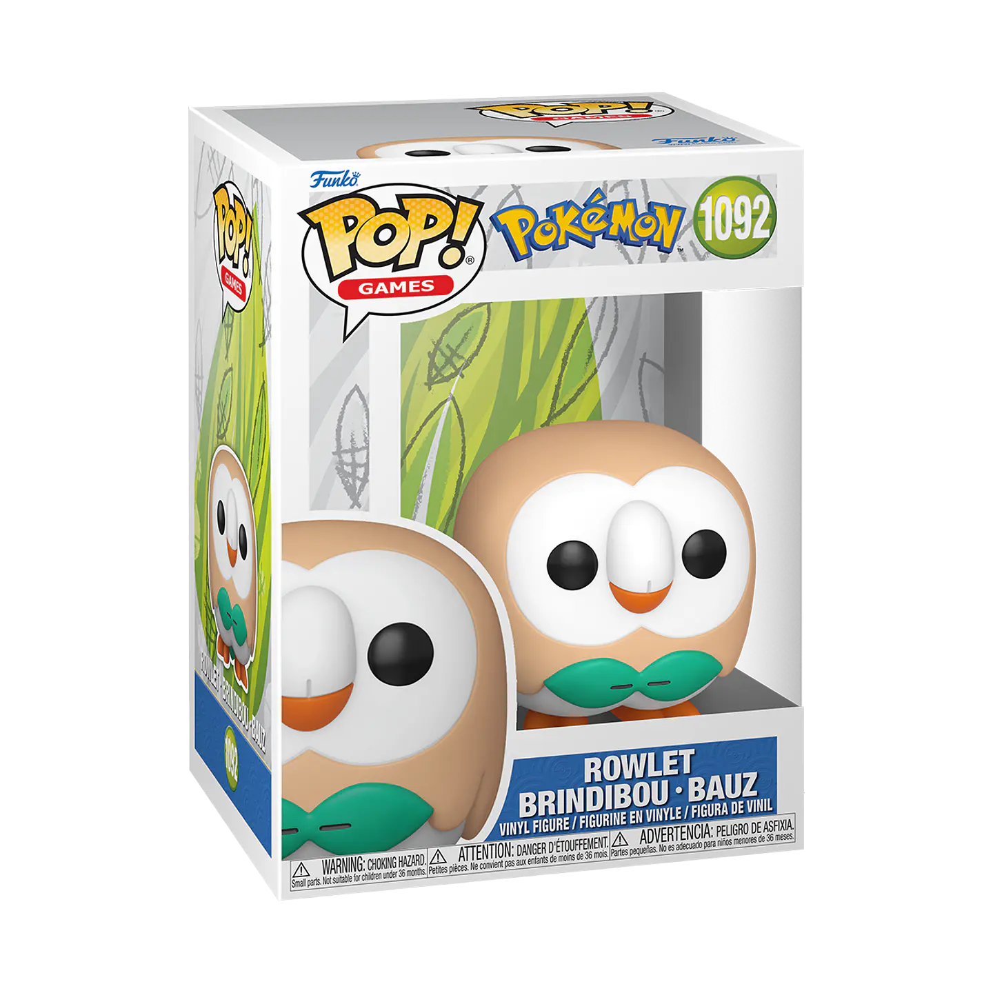 Rowlet #1092 - POP! Games Pokémon 2