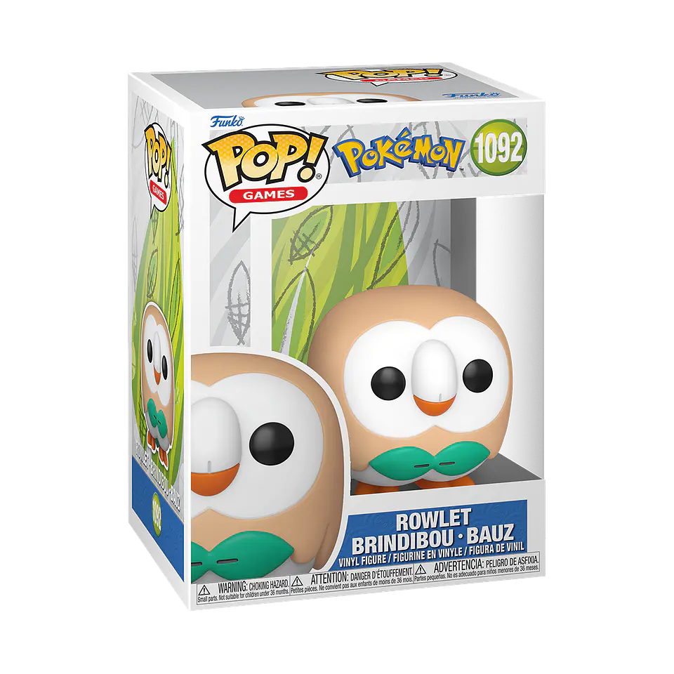 Rowlet #1092 - POP! Games Pokémon 2
