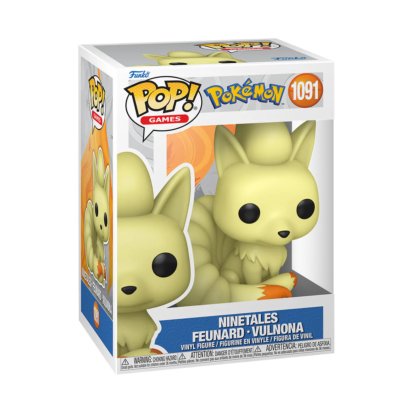 Ninetales #1091 - POP! Games Pokémon 2